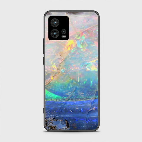 Motorola Moto G72 Cover - Colorful Marble Series - HQ Premium Shine Durable Shatterproof Case