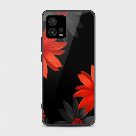 Motorola Moto G72 Cover - Floral Series 2 - HQ Premium Shine Durable Shatterproof Case