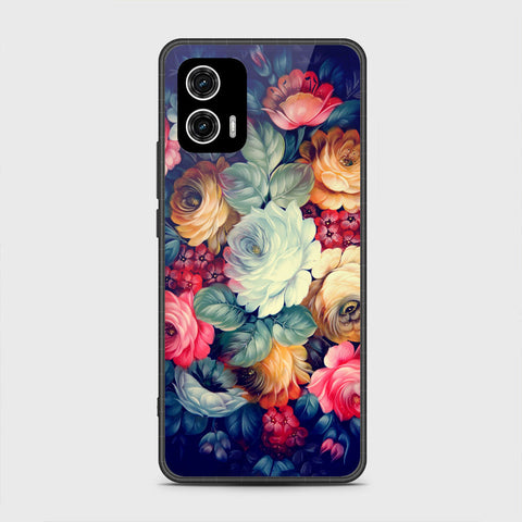 Motorola Moto G73 Cover - Floral Series 2 - HQ Premium Shine Durable Shatterproof Case