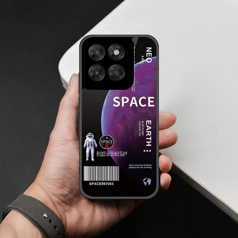 Motorola Moto G77 Cover - Limitless Series - HQ Ultra Shine Premium Infinity Glass Soft Silicon Borders Case