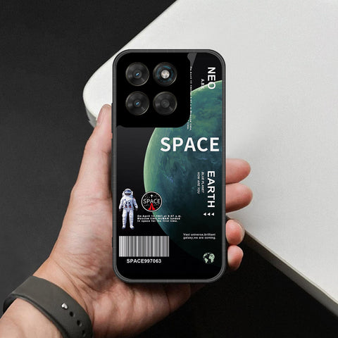 Motorola Moto G77 Cover - Limitless Series - HQ Ultra Shine Premium Infinity Glass Soft Silicon Borders Case