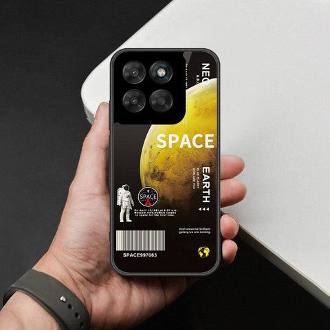 Motorola Moto G77 Cover - Limitless Series - HQ Ultra Shine Premium Infinity Glass Soft Silicon Borders Case
