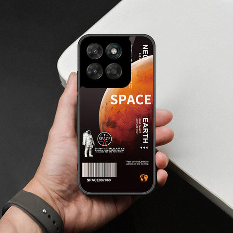 Motorola Moto G77 Cover - Limitless Series - HQ Ultra Shine Premium Infinity Glass Soft Silicon Borders Case