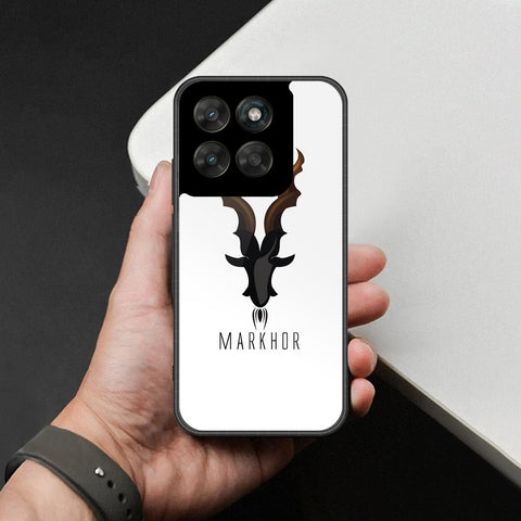 Motorola Moto G77 Cover - Markhor Series - HQ Ultra Shine Premium Infinity Glass Soft Silicon Borders Case