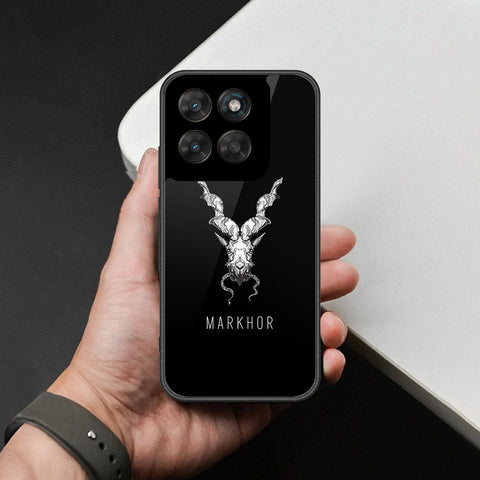Motorola Moto G77 Cover - Markhor Series - HQ Ultra Shine Premium Infinity Glass Soft Silicon Borders Case
