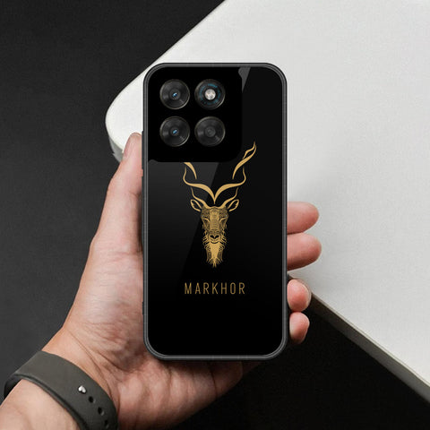 Motorola Moto G77 Cover - Markhor Series - HQ Ultra Shine Premium Infinity Glass Soft Silicon Borders Case