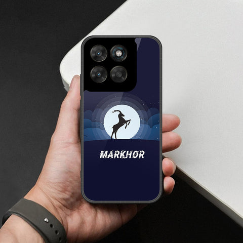 Motorola Moto G77 Cover - Markhor Series - HQ Ultra Shine Premium Infinity Glass Soft Silicon Borders Case