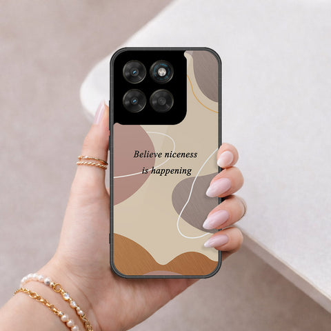 Motorola Moto G77 Cover - Happy Series - HQ Ultra Shine Premium Infinity Glass Soft Silicon Borders Case