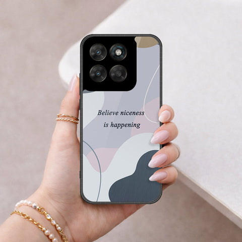 Motorola Moto G77 Cover - Happy Series - HQ Ultra Shine Premium Infinity Glass Soft Silicon Borders Case
