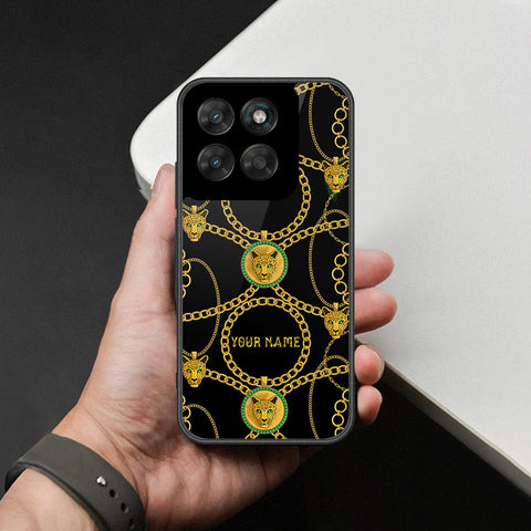 Motorola Moto G67 Cover - Gold Series - HQ Ultra Shine Premium Infinity Glass Soft Silicon Borders Case