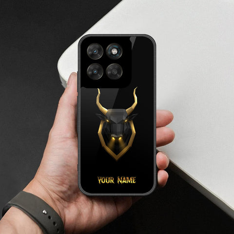 Motorola Moto G67 Cover - Gold Series - HQ Ultra Shine Premium Infinity Glass Soft Silicon Borders Case