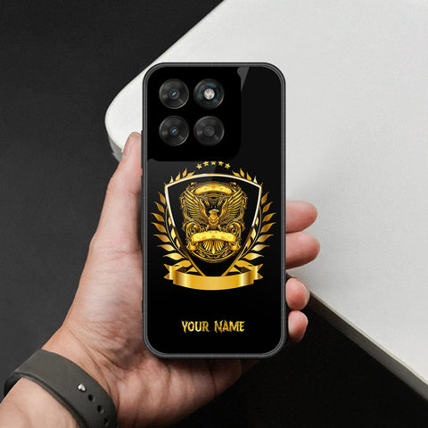 Motorola Moto G67 Cover - Gold Series - HQ Ultra Shine Premium Infinity Glass Soft Silicon Borders Case
