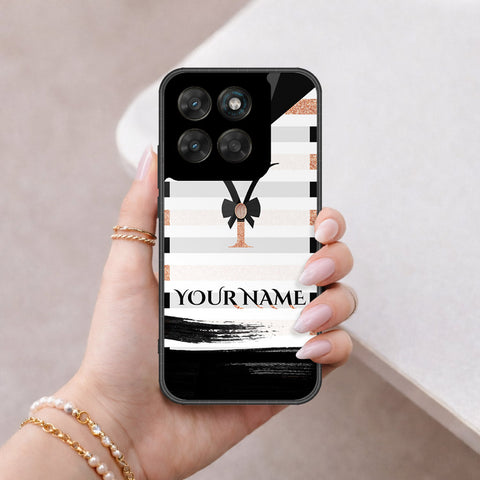 Motorola Moto G67 Cover - Personalized Alphabet Series - HQ Ultra Shine Premium Infinity Glass Soft Silicon Borders Case