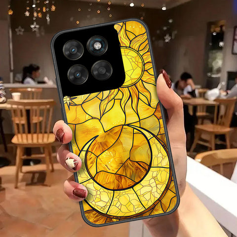 Motorola Moto G67 Cover - Celestial Starry Universe Series - HQ Ultra Shine Premium Infinity Glass Soft Silicon Borders Case