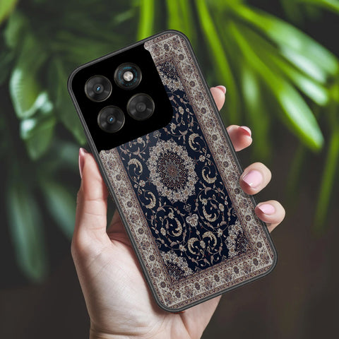 Motorola Moto G67 Cover - ONation Persian Rugs Series 2 - HQ Ultra Shine Premium Infinity Glass Soft Silicon Borders Case
