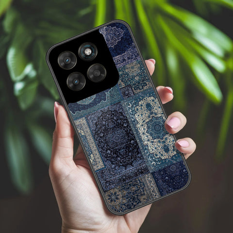 Motorola Moto G67 Cover - ONation Persian Rugs Series 2 - HQ Ultra Shine Premium Infinity Glass Soft Silicon Borders Case