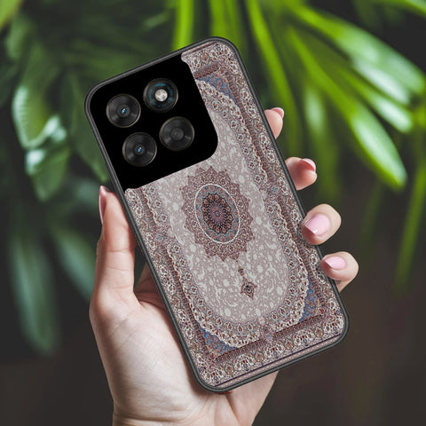 Motorola Moto G67 Cover - ONation Persian Rugs Series 2 - HQ Ultra Shine Premium Infinity Glass Soft Silicon Borders Case