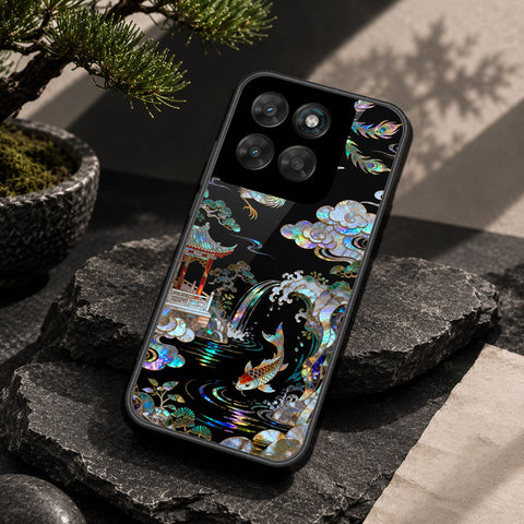 Motorola Moto G77 Cover - Pearl Dynasty Series - HQ Ultra Shine Premium Infinity Glass Soft Silicon Borders Case