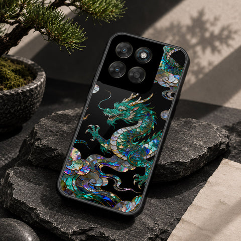 Motorola Moto G77 Cover - Pearl Dynasty Series - HQ Ultra Shine Premium Infinity Glass Soft Silicon Borders Case