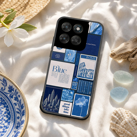 Motorola Moto G67 Cover - ONation Aesthetic Collage Series - HQ Ultra Shine Premium Infinity Glass Soft Silicon Borders Case