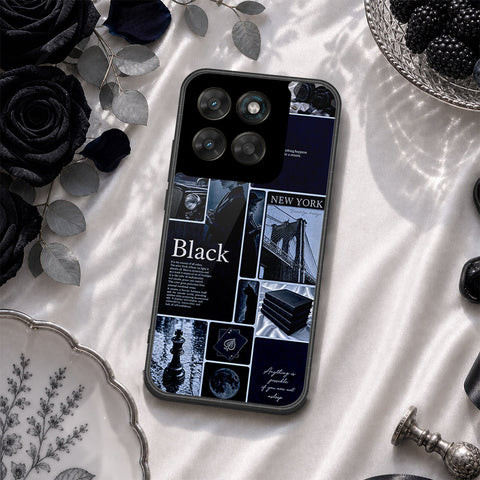 Motorola Moto G67 Cover - ONation Aesthetic Collage Series - HQ Ultra Shine Premium Infinity Glass Soft Silicon Borders Case