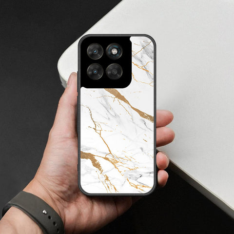 Motorola Moto G77 Cover - Mystic Marble Series - HQ Ultra Shine Premium Infinity Glass Soft Silicon Borders Case