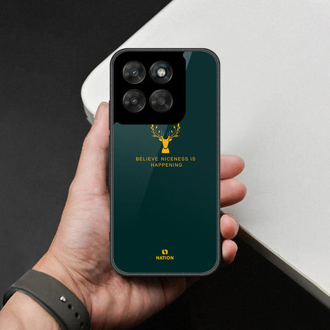 Motorola Moto G67 Cover - Nice Series - HQ Ultra Shine Premium Infinity Glass Soft Silicon Borders Case