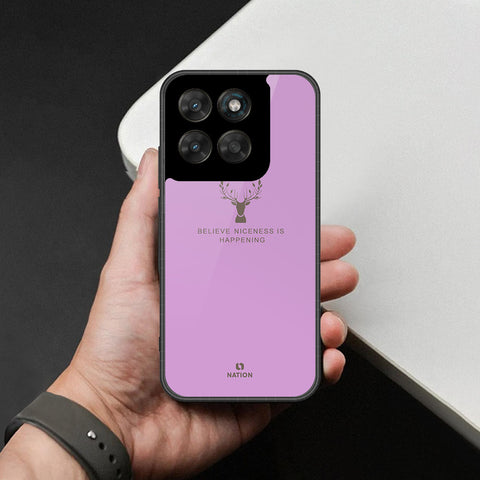 Motorola Moto G67 Cover - Nice Series - HQ Ultra Shine Premium Infinity Glass Soft Silicon Borders Case
