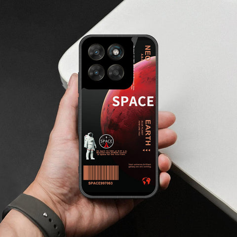 Motorola Moto G77 Cover - Limitless Series - HQ Ultra Shine Premium Infinity Glass Soft Silicon Borders Case