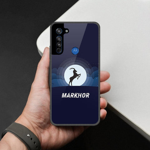 Motorola Moto G8 Cover - Markhor Series - HQ Premium Shine Durable Shatterproof Case