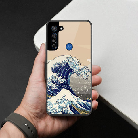 Motorola Moto G8 Cover - Stellar Series - HQ Premium Shine Durable Shatterproof Case