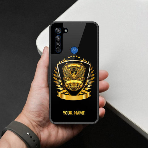 Motorola Moto G8 Cover - Gold Series - HQ Premium Shine Durable Shatterproof Case