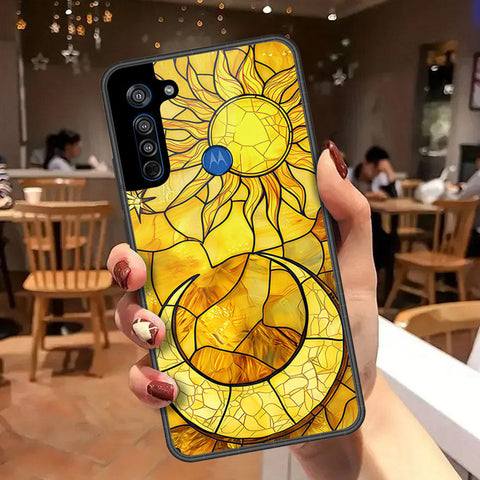 Motorola Moto G8 Cover - Celestial Starry Universe Series - HQ Premium Shine Durable Shatterproof Case