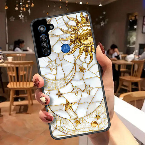 Motorola Moto G8 Cover - Celestial Starry Universe Series - HQ Premium Shine Durable Shatterproof Case
