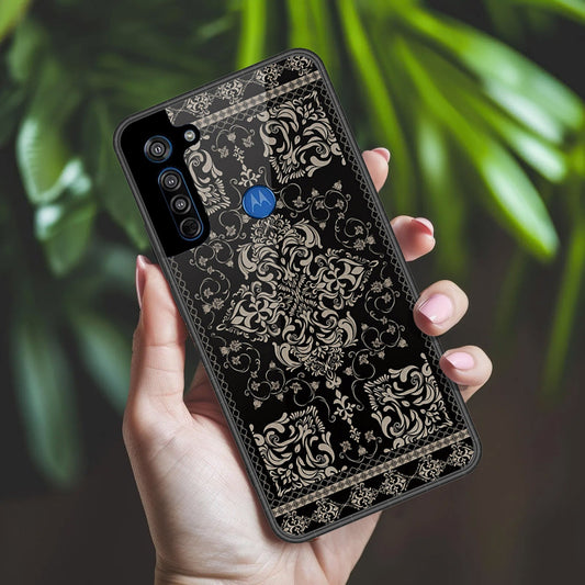 Motorola Moto G8 Cover - ONation Persian Rugs Series 2 - HQ Premium Shine Durable Shatterproof Case