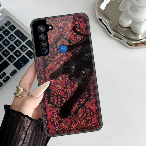 Motorola Moto G8 Cover - ONation Persian Rugs Series 3 - HQ Premium Shine Durable Shatterproof Case