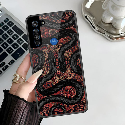 Motorola Moto G8 Cover - ONation Persian Rugs Series 3 - HQ Premium Shine Durable Shatterproof Case