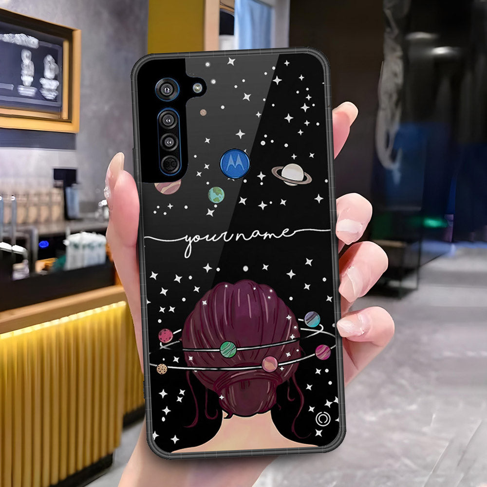 Motorola Moto G8 Cover - ONation Your Name Series - HQ Premium Shine Durable Shatterproof Case