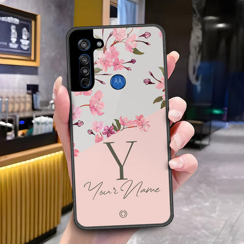 Motorola Moto G8 Cover - ONation Your Name Series - HQ Premium Shine Durable Shatterproof Case