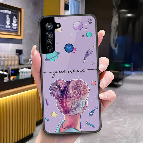 Motorola Moto G8 Cover - ONation Your Name Series - HQ Premium Shine Durable Shatterproof Case