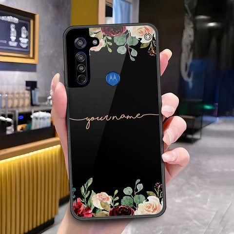 Motorola Moto G8 Cover - ONation Your Name Series - HQ Premium Shine Durable Shatterproof Case
