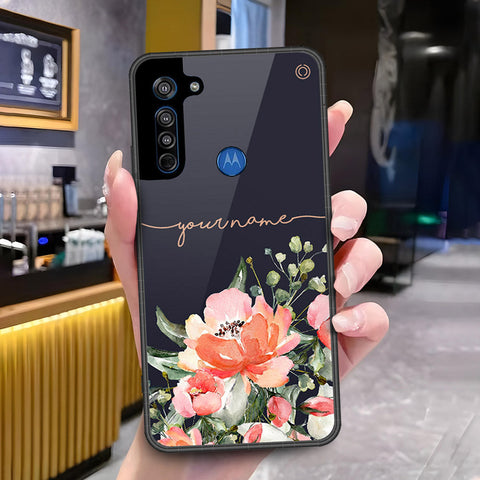 Motorola Moto G8 Cover - ONation Your Name Series - HQ Premium Shine Durable Shatterproof Case