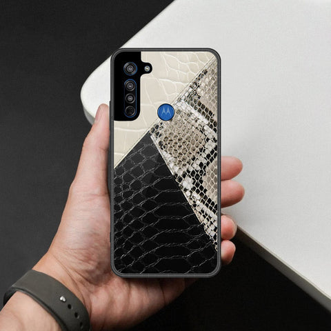 Motorola Moto G8 Cover - Printed Skins Series - HQ Premium Shine Durable Shatterproof Case