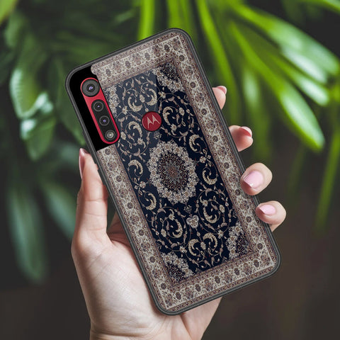 Motorola One Macro Cover - ONation Persian Rugs Series 2 - HQ Premium Shine Durable Shatterproof Case