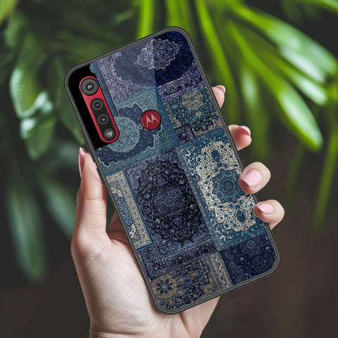 Motorola One Macro Cover - ONation Persian Rugs Series 2 - HQ Premium Shine Durable Shatterproof Case