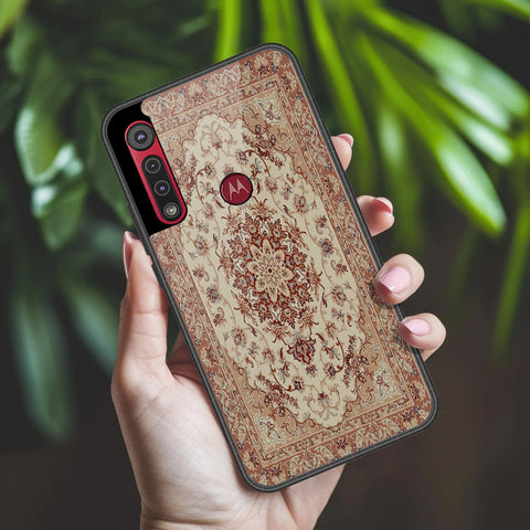 Motorola Moto G8 Play Cover - ONation Persian Rugs Series 2 - HQ Premium Shine Durable Shatterproof Case