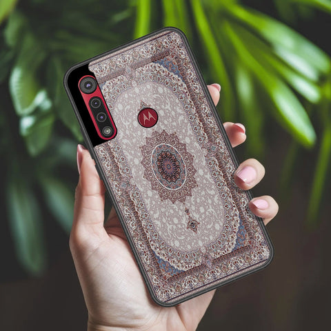 Motorola One Macro Cover - ONation Persian Rugs Series 2 - HQ Premium Shine Durable Shatterproof Case