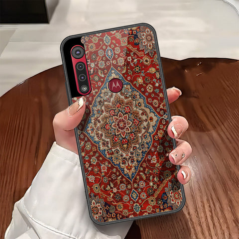 Motorola One Macro Cover - ONation Persian Rugs Series - HQ Premium Shine Durable Shatterproof Case