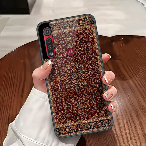 Motorola One Macro Cover - ONation Persian Rugs Series - HQ Premium Shine Durable Shatterproof Case