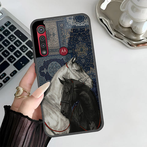 Motorola One Macro Cover - ONation Persian Rugs Series 3 - HQ Premium Shine Durable Shatterproof Case